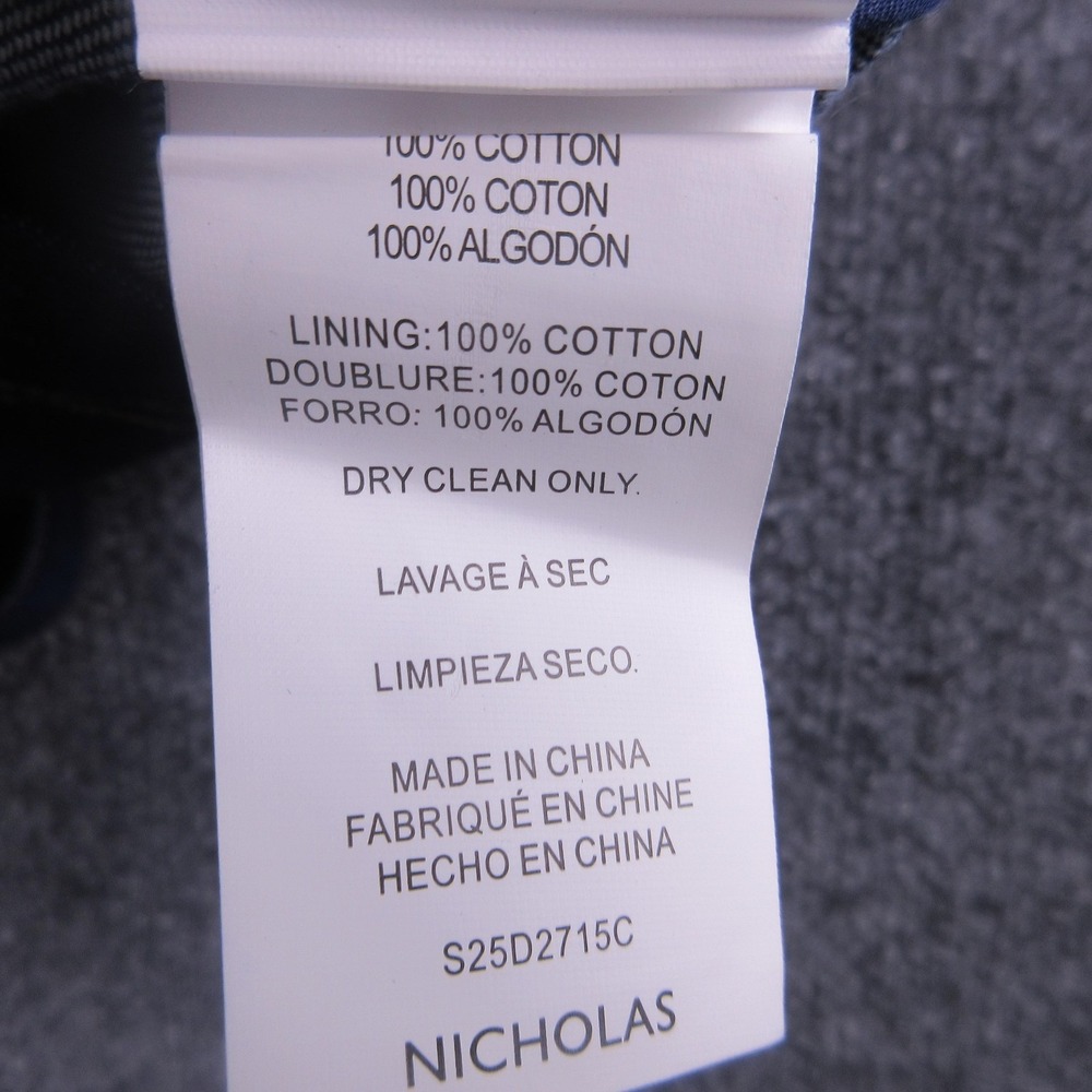 Nicholas Dress Womens 0 Blue Denim Andri Utility Apron Mini Belted Zip - Picture 9 of 12